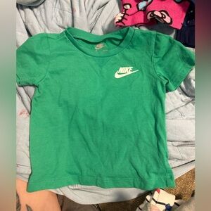 Nike Kids Vibrant Green Tee